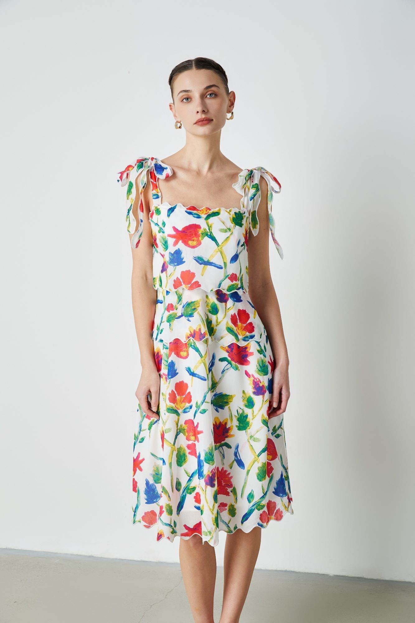 All Over Printed Dress - Femi9 EG