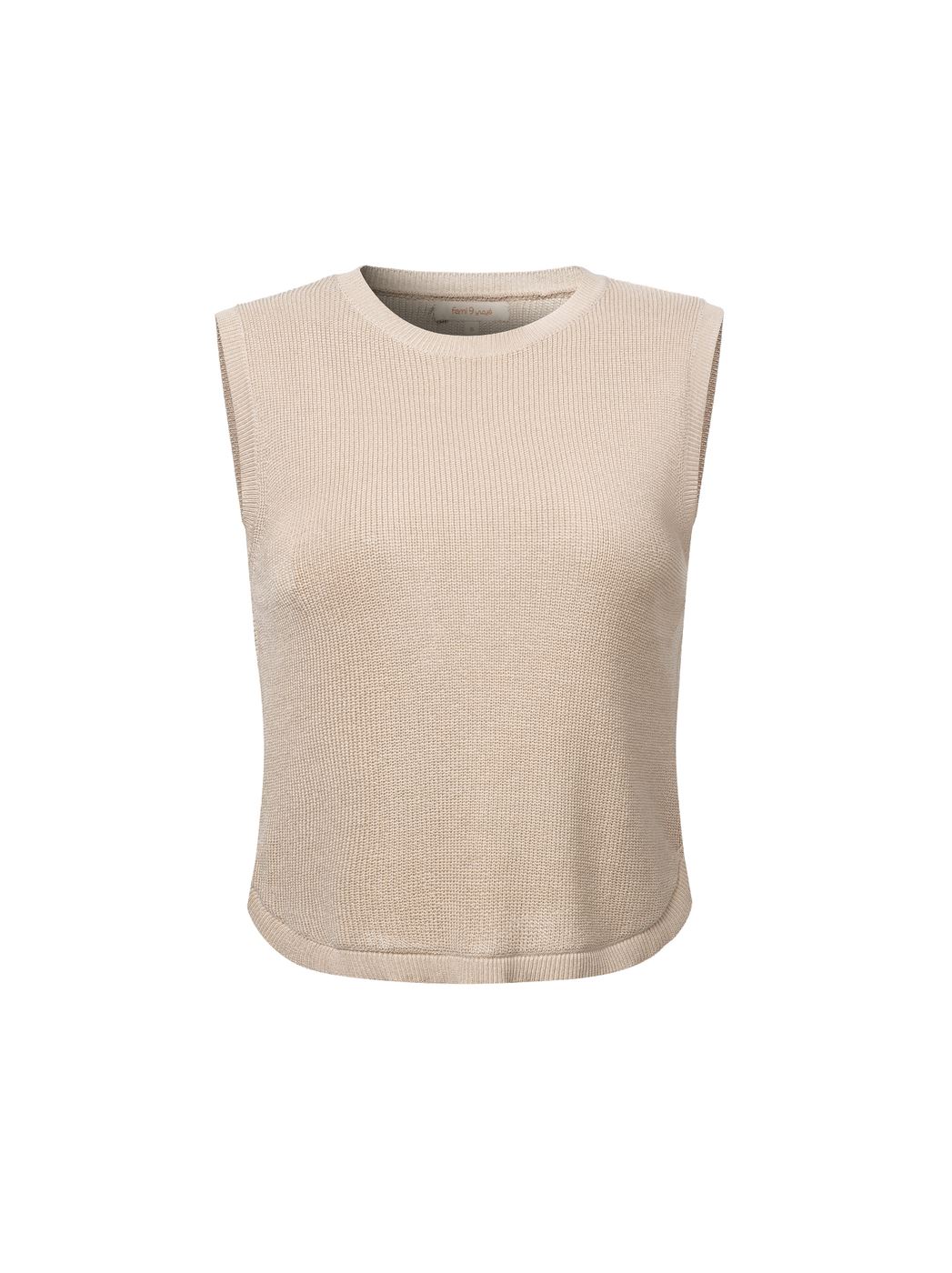 Ribbed Hem Knit Top - Femi9 EG
