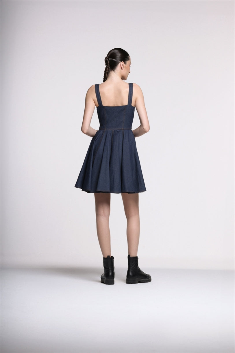 Mini Denim Dress - Femi9 EG
