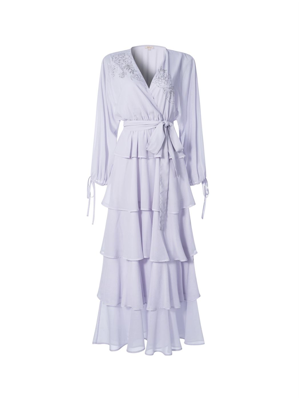 Tiered Embellished Dress - Femi9 EG