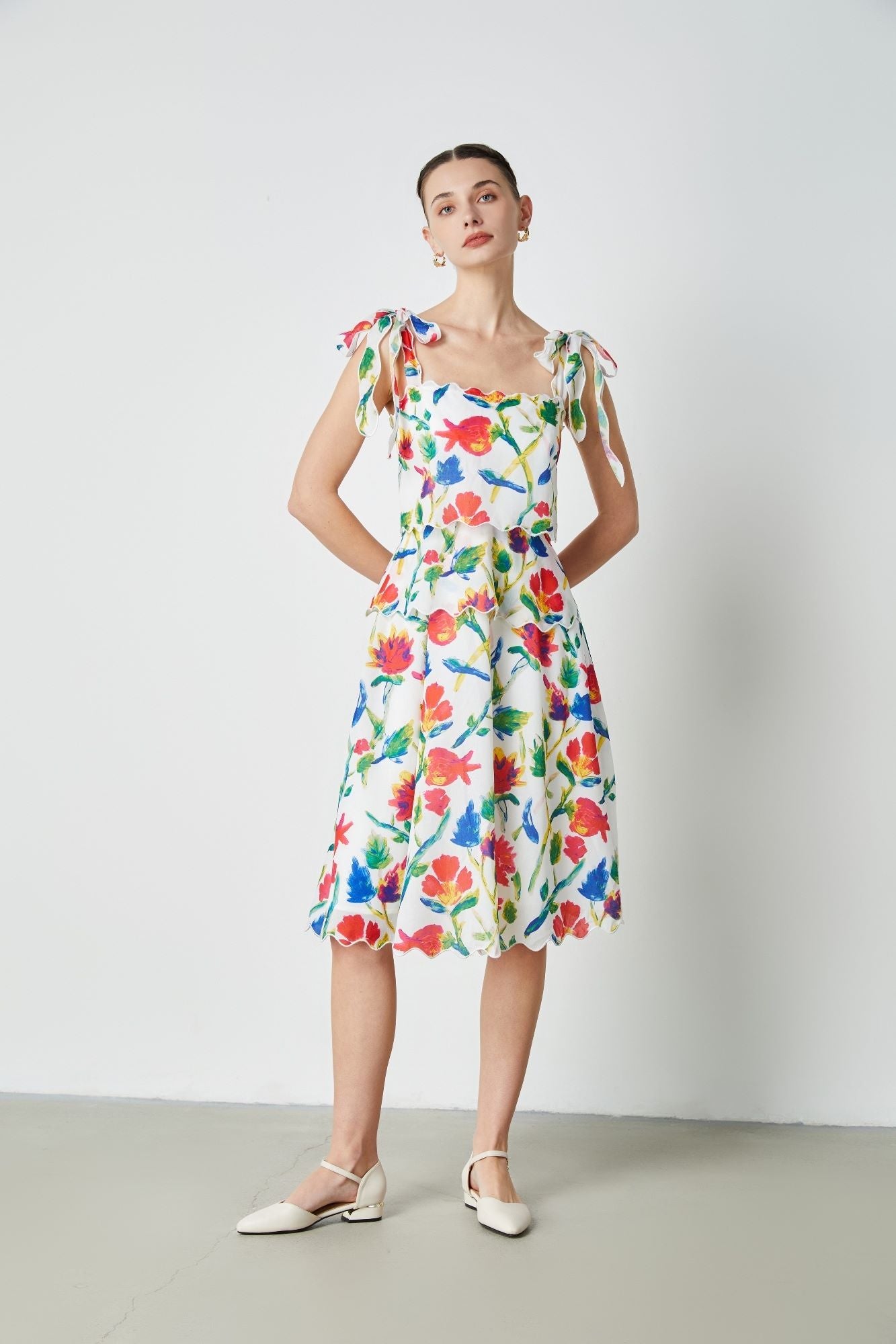 All Over Printed Dress - Femi9 EG