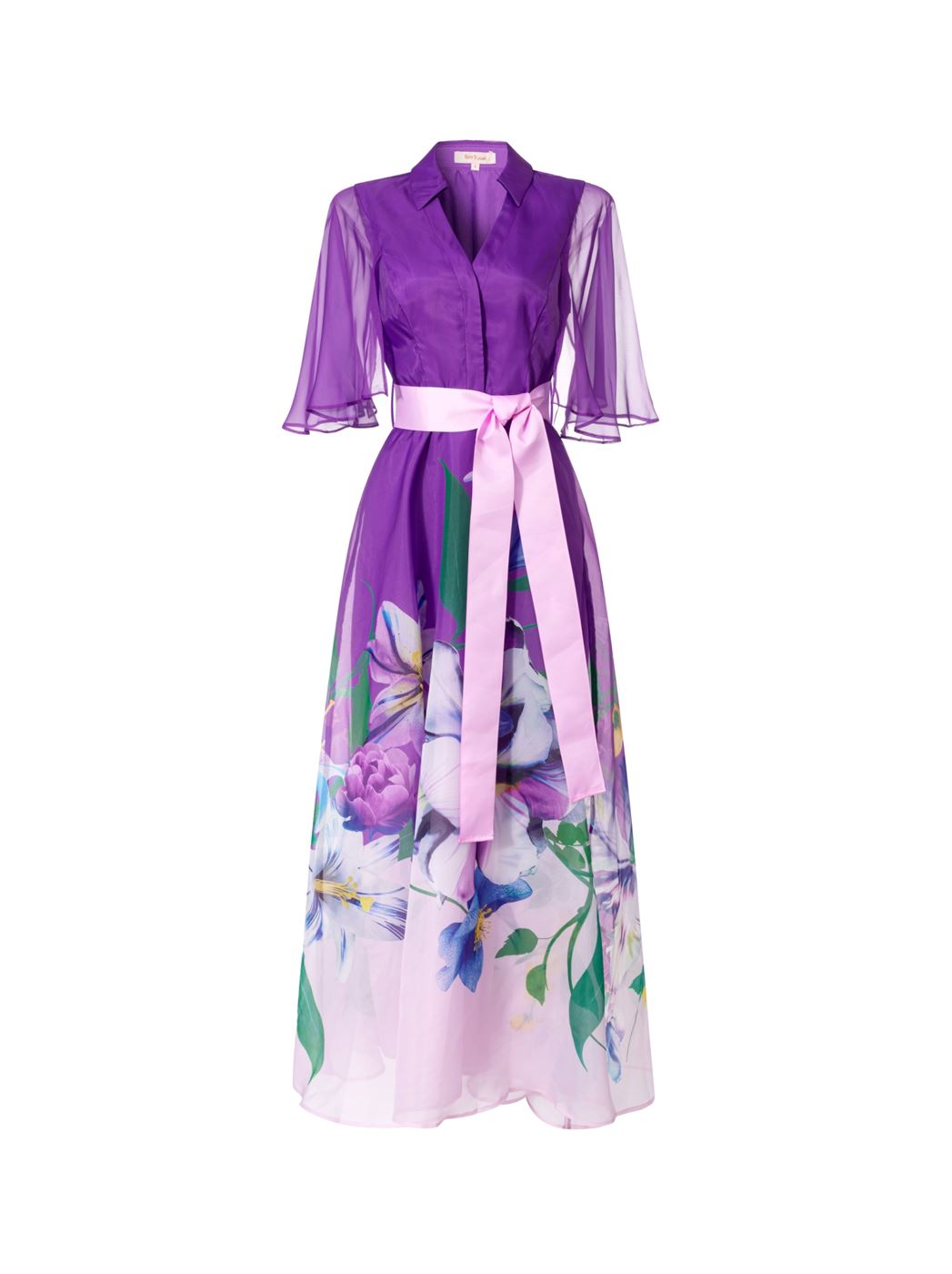 Placement Printed Dress - Femi9 EG