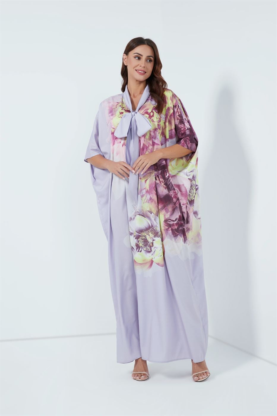Printed Scarf Kaftan - Femi9 EG