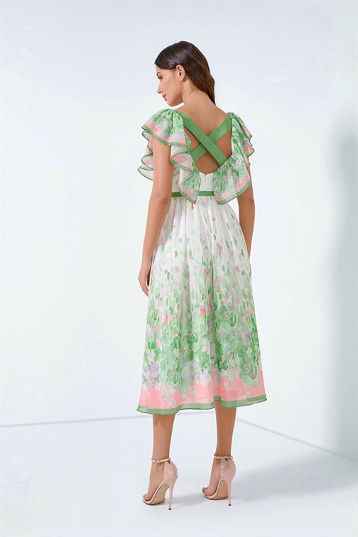 All Over Printed Dress - Femi9 EG