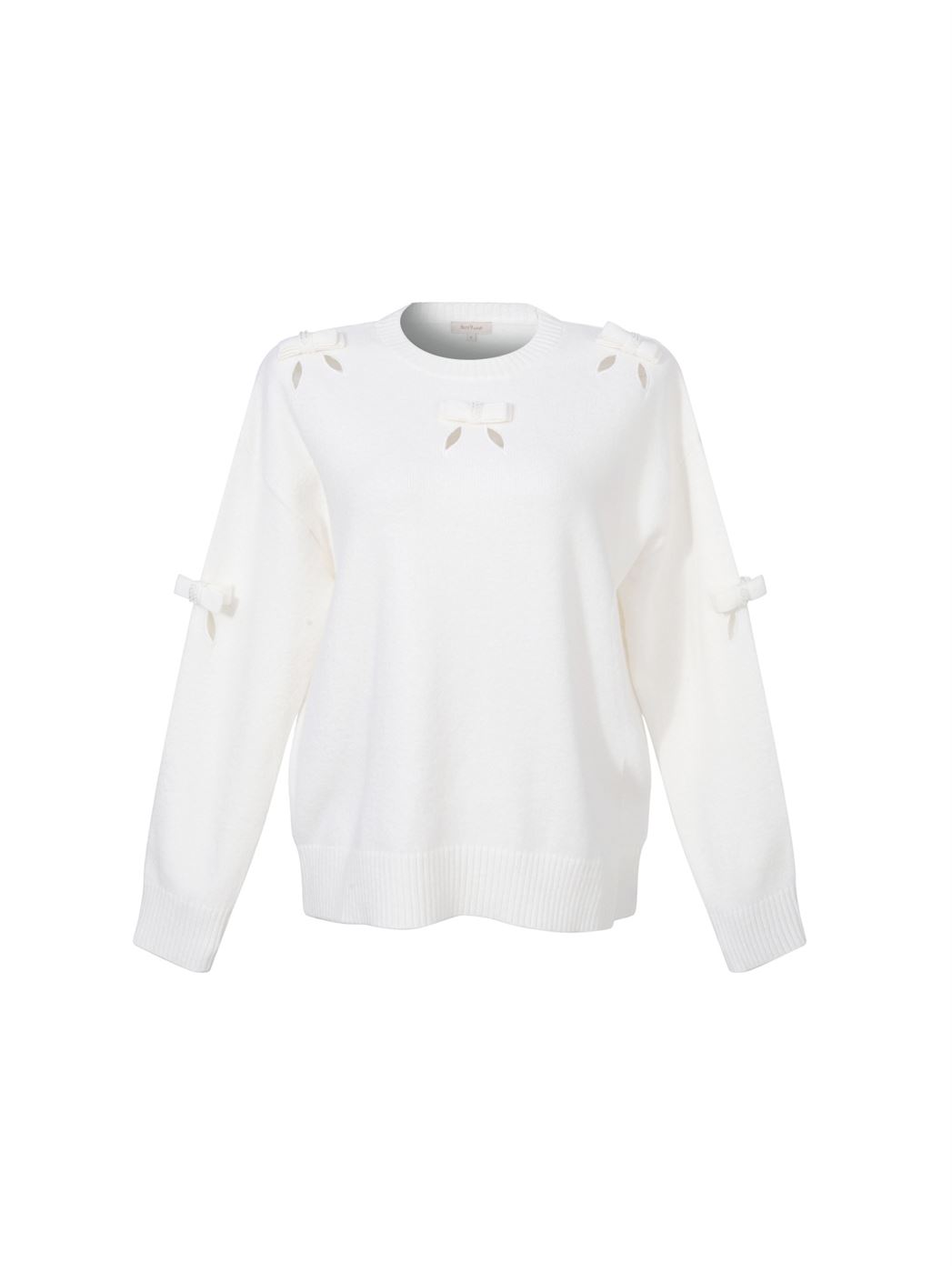 Bow Details Pullover - Femi9 EG