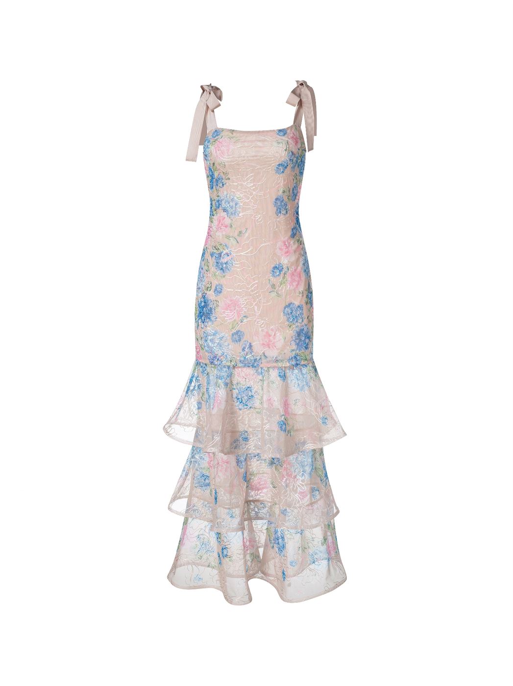 Printed Mesh Dress - Femi9 EG