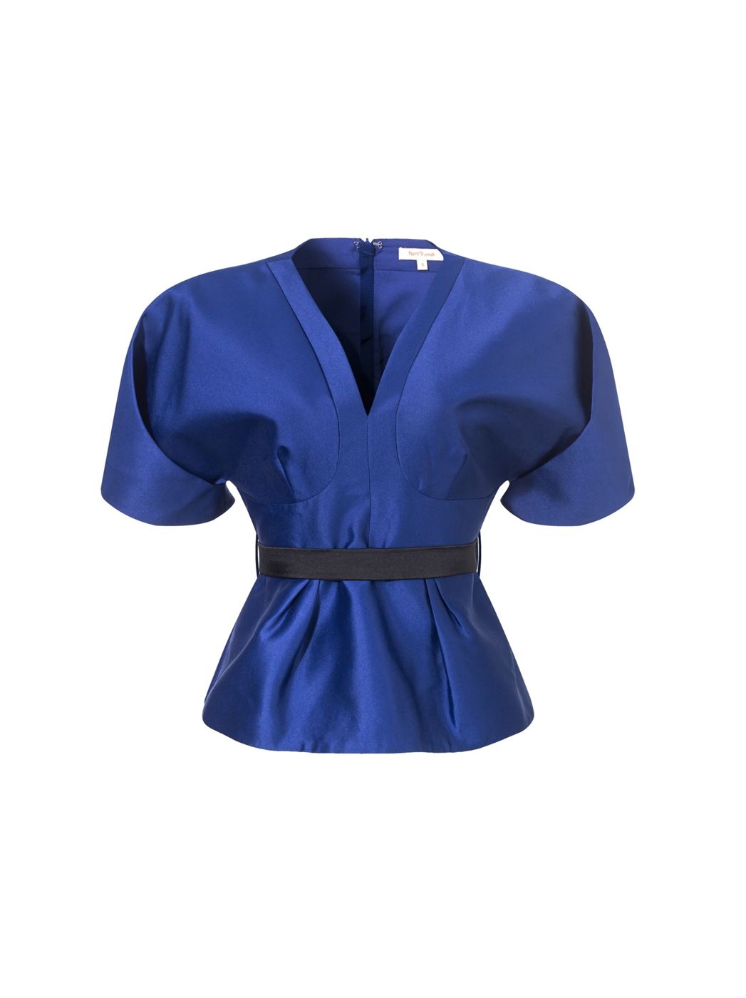 Structured Shoulders Blouse - Femi9 EG