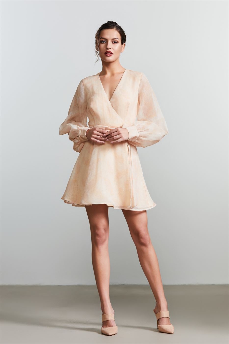 Wrap Printed Dress - Femi9 EG