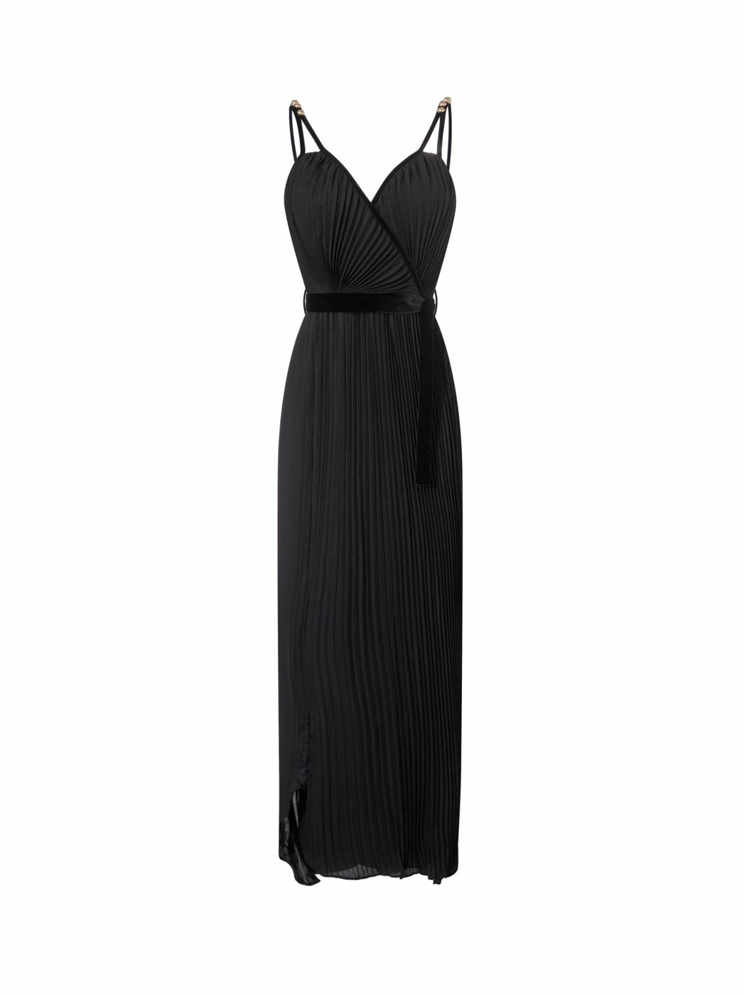 Pleated Shoulder Dress - Femi9 EG