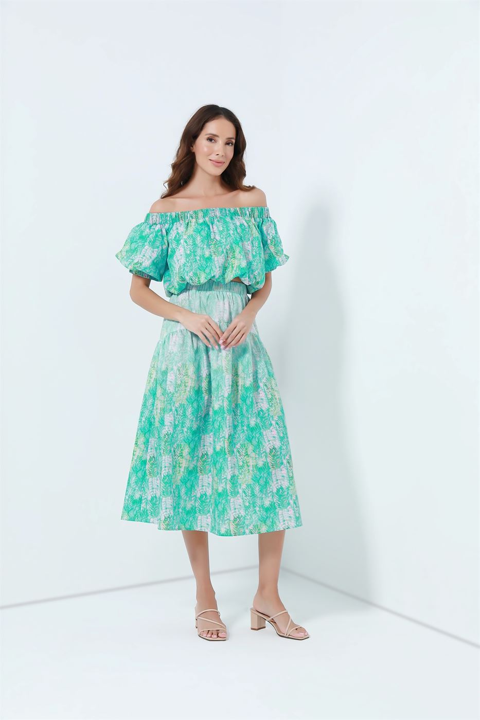 All Over Printed Skirt - Femi9 EG
