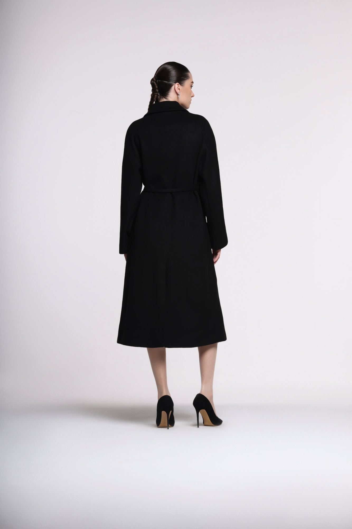 Long Woolen Coat - Femi9 EG