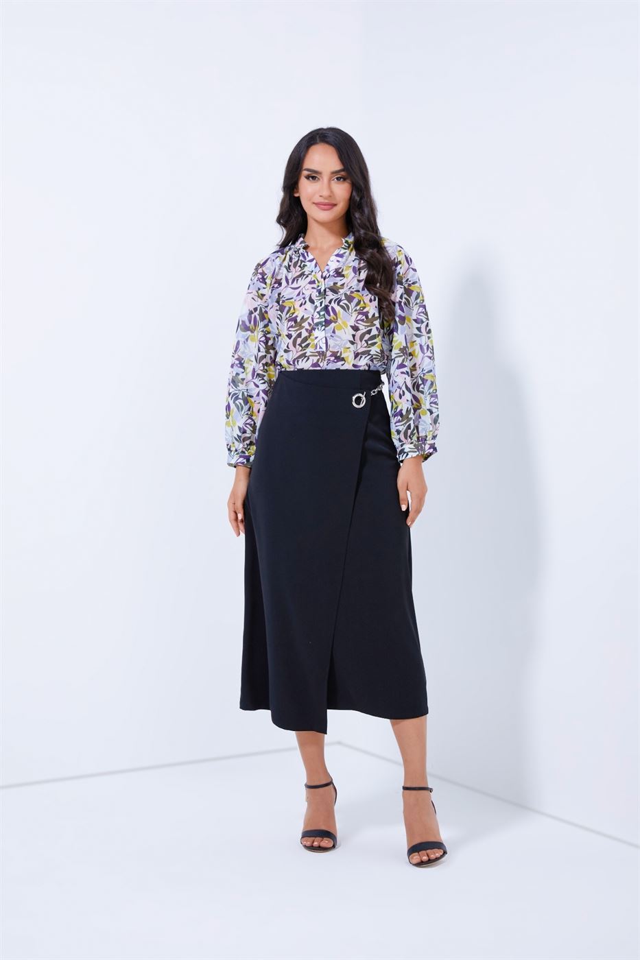 Midi Length Skirt - Femi9 EG