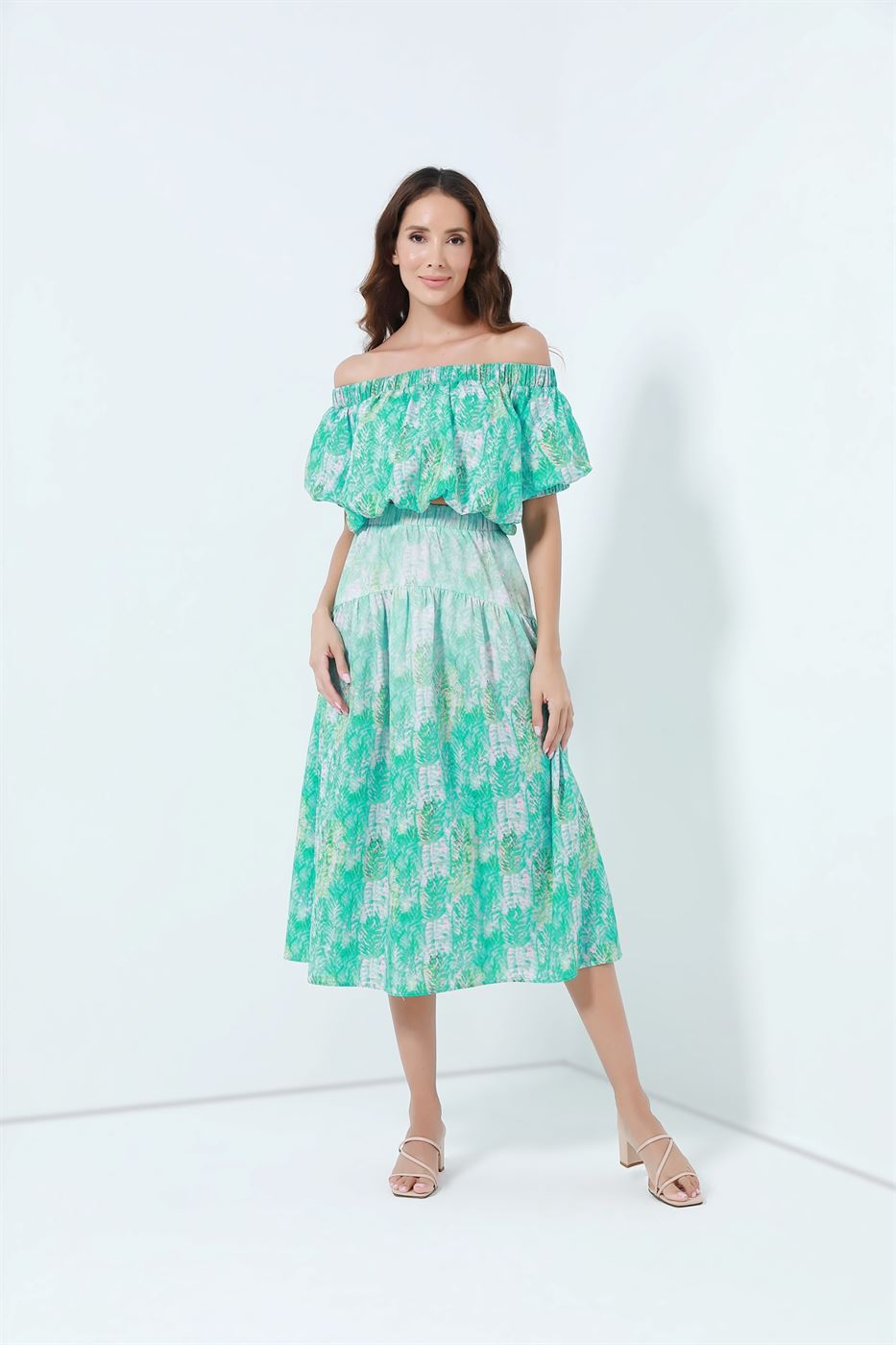 All Over Printed Skirt - Femi9 EG