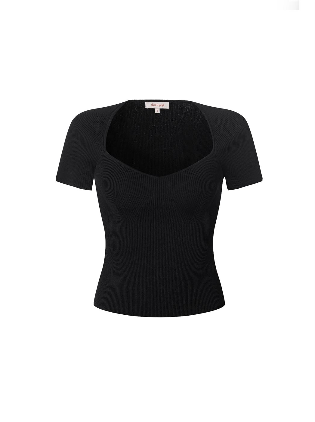 Sweet Heart Neck Pullover - Femi9 EG