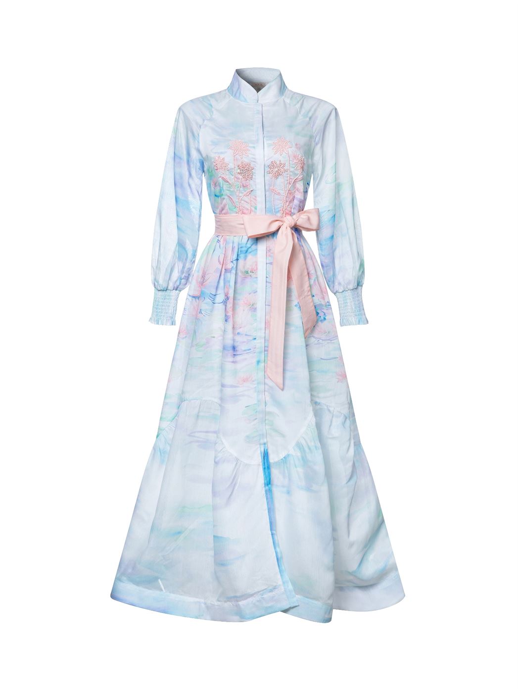 Pink Belted Dress - Femi9 EG