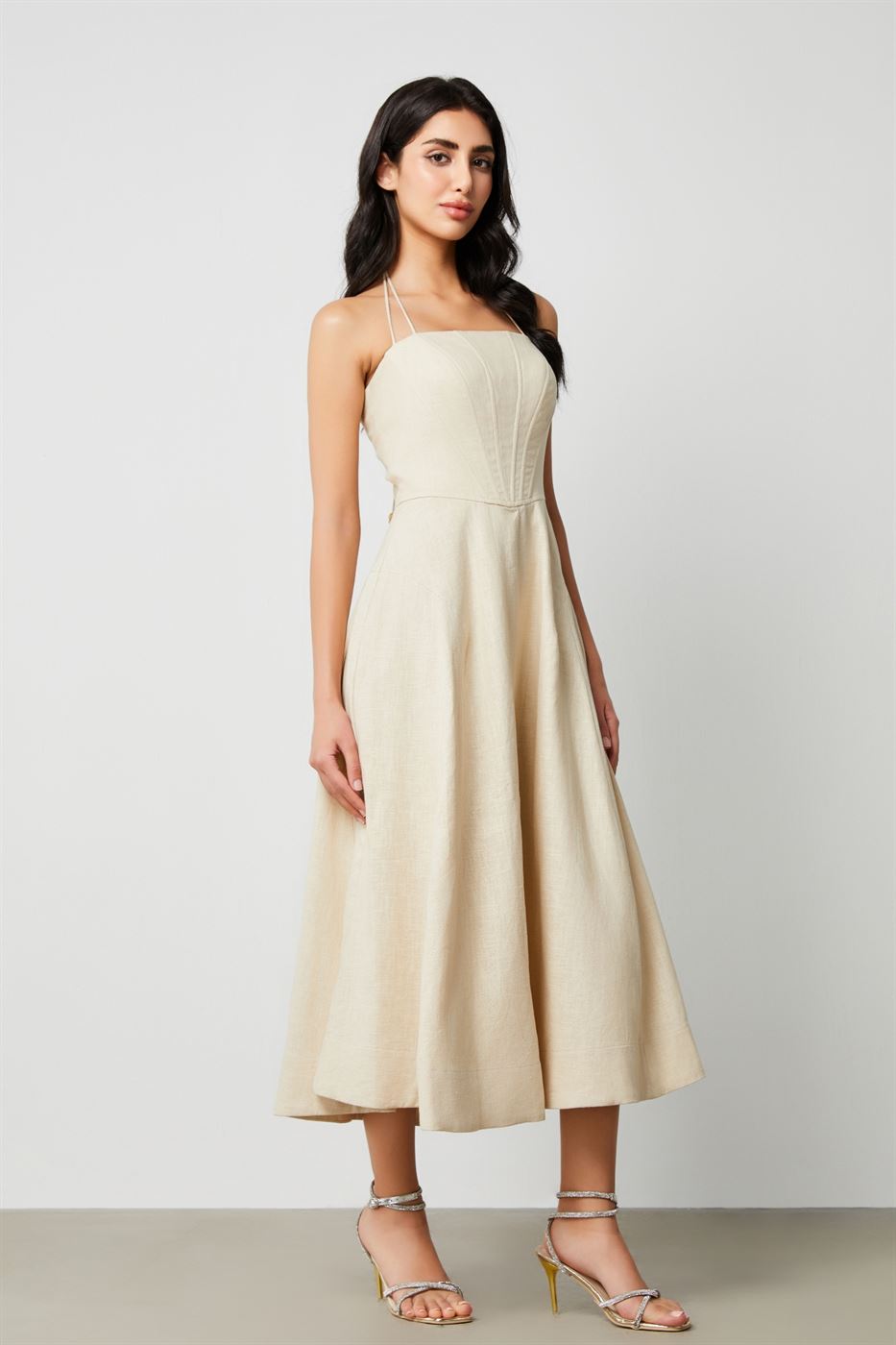 Straps A-Line Dress - Femi9 EG