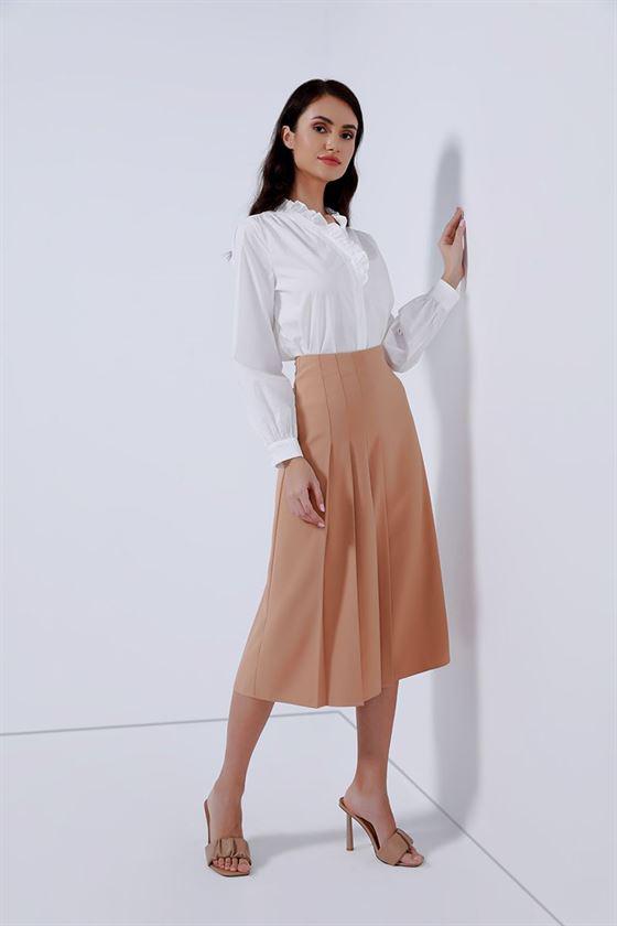 Side Pleats Skirt - Femi9 EG