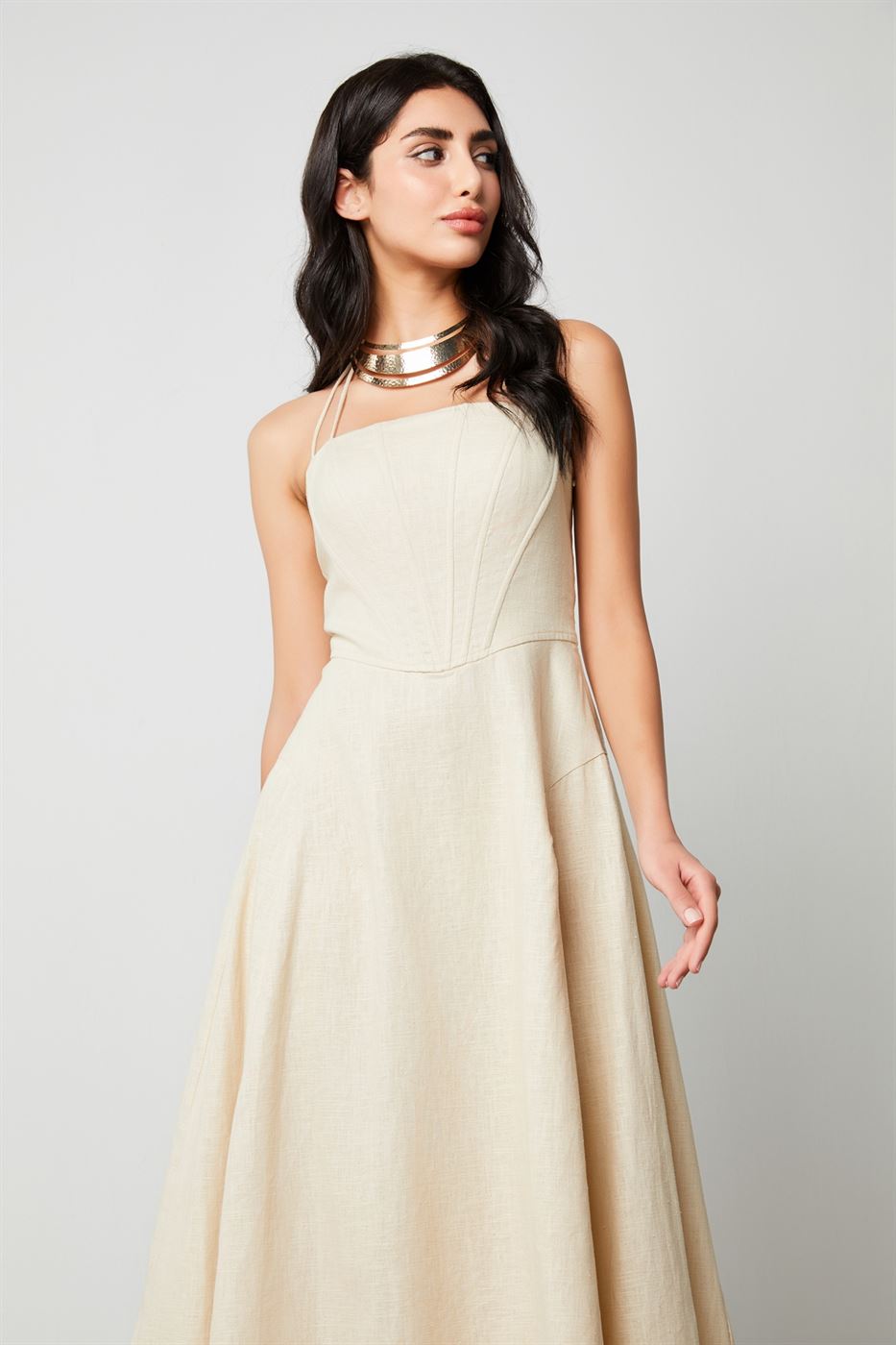 Straps A-Line Dress - Femi9 EG
