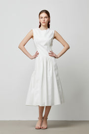 Cotton Embellished Dress - Femi9 EG