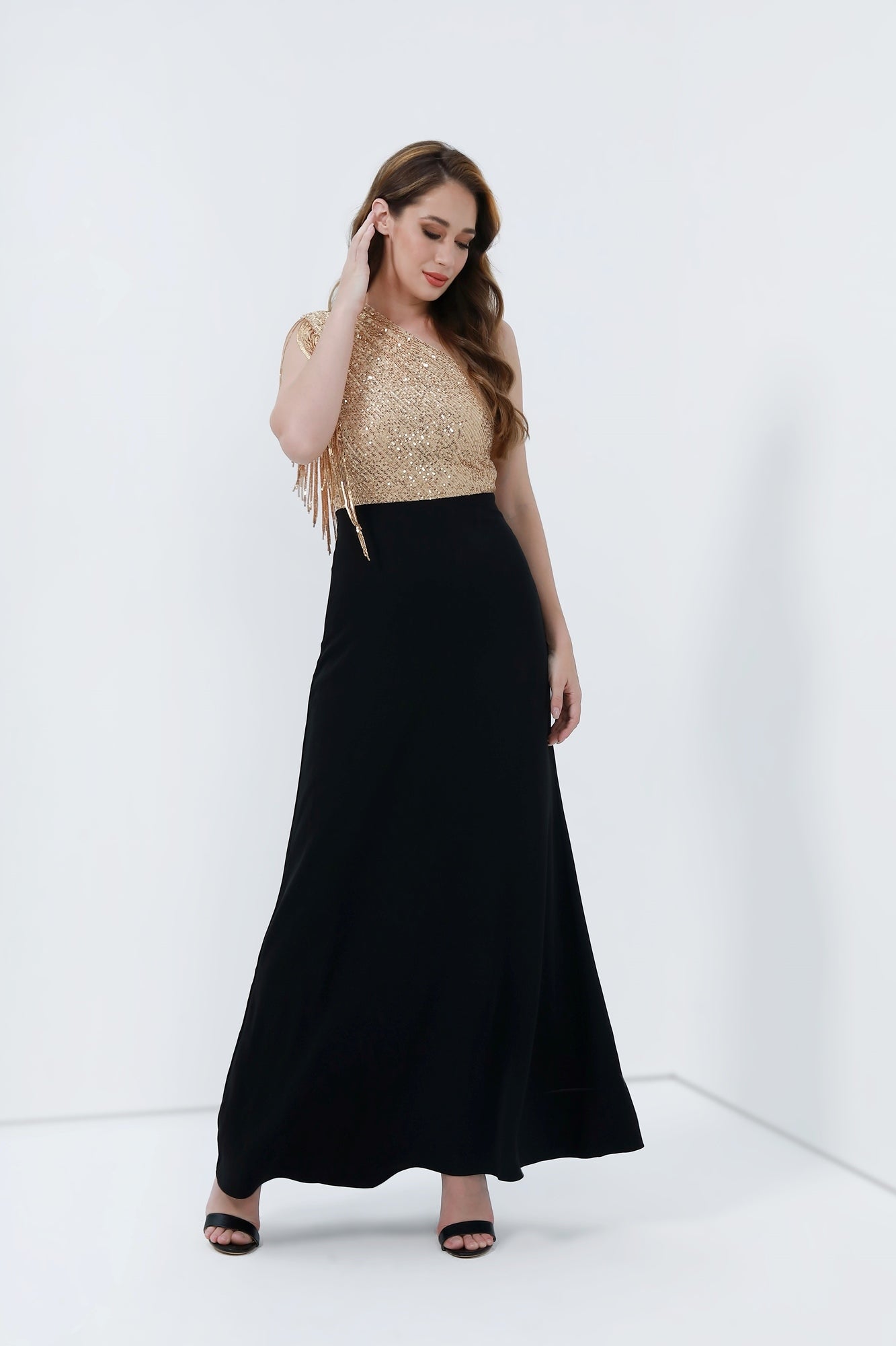 Single Shoulder Dress - Femi9 EG