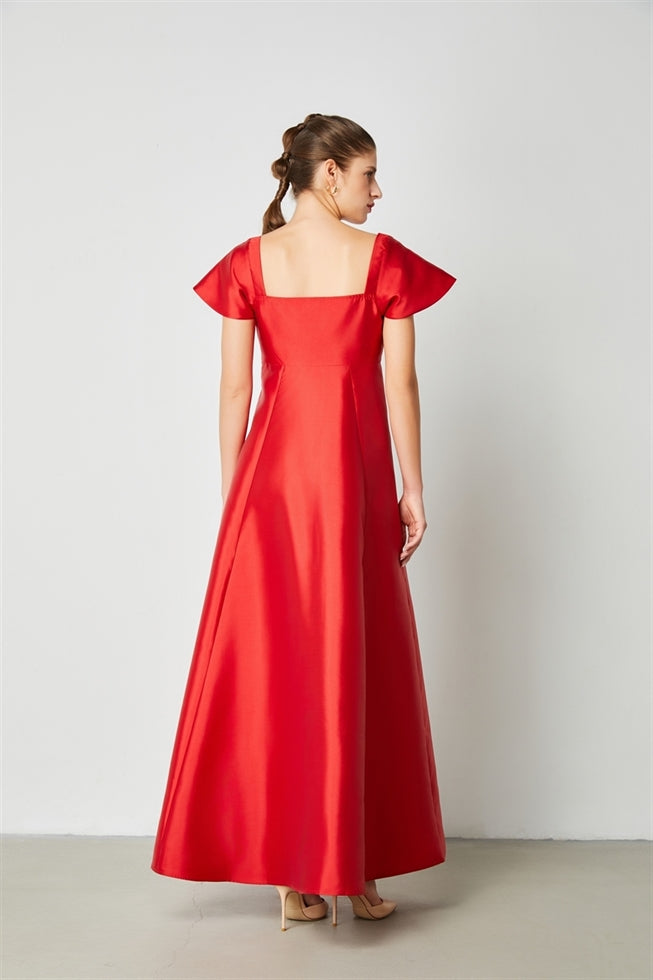 Embroidered Long Dress - Femi9 EG
