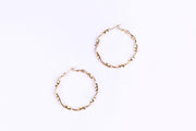 Twisted Hoop Earrings - Femi9 EG