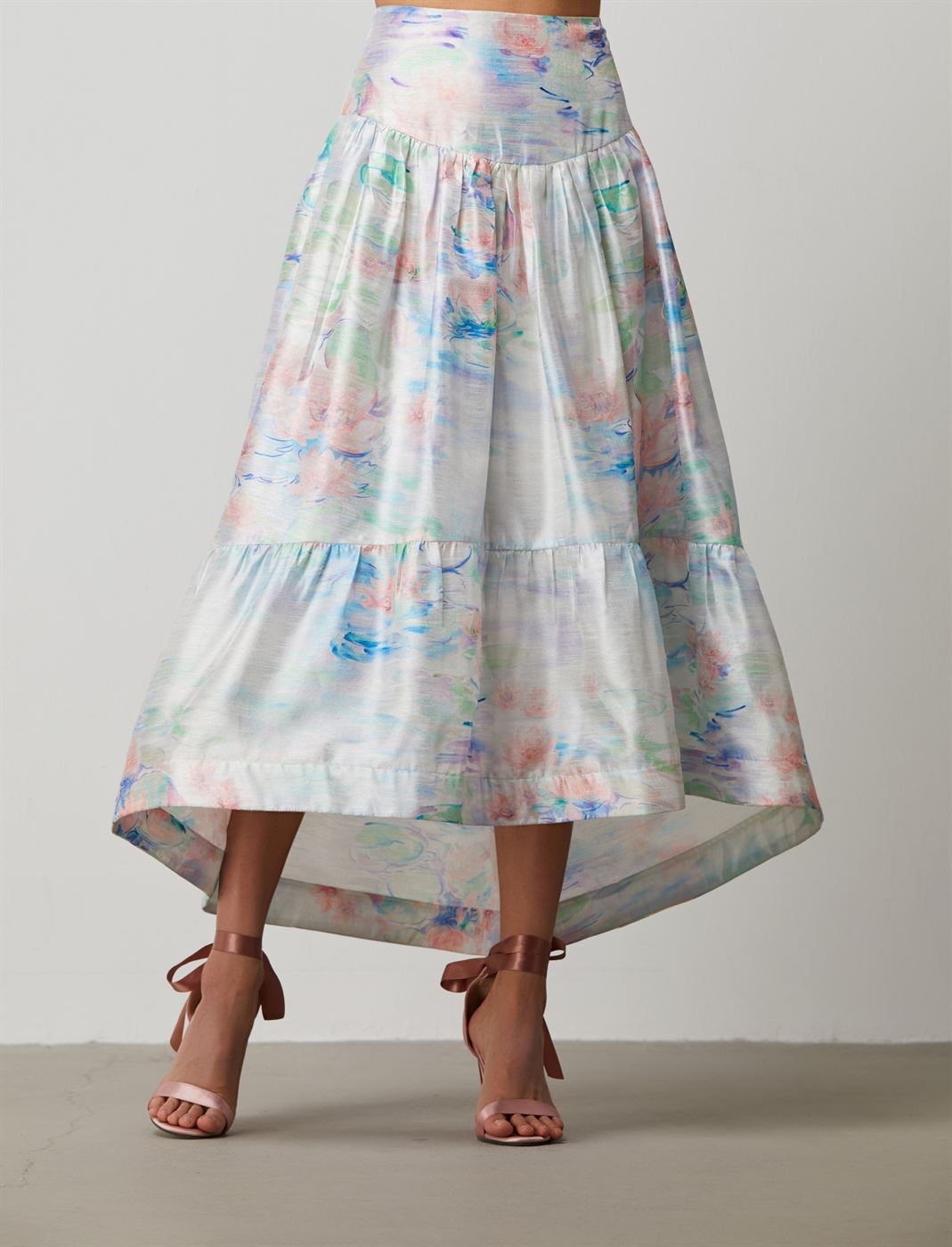 Allover Printed Skirt - Femi9 EG