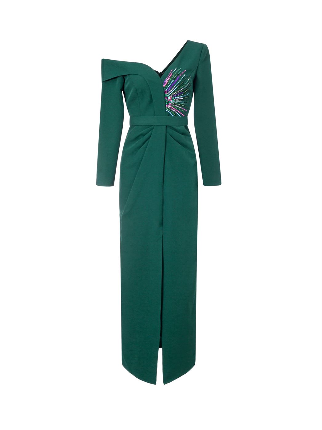 Asymmetric Shoulder Dress - Femi9 EG