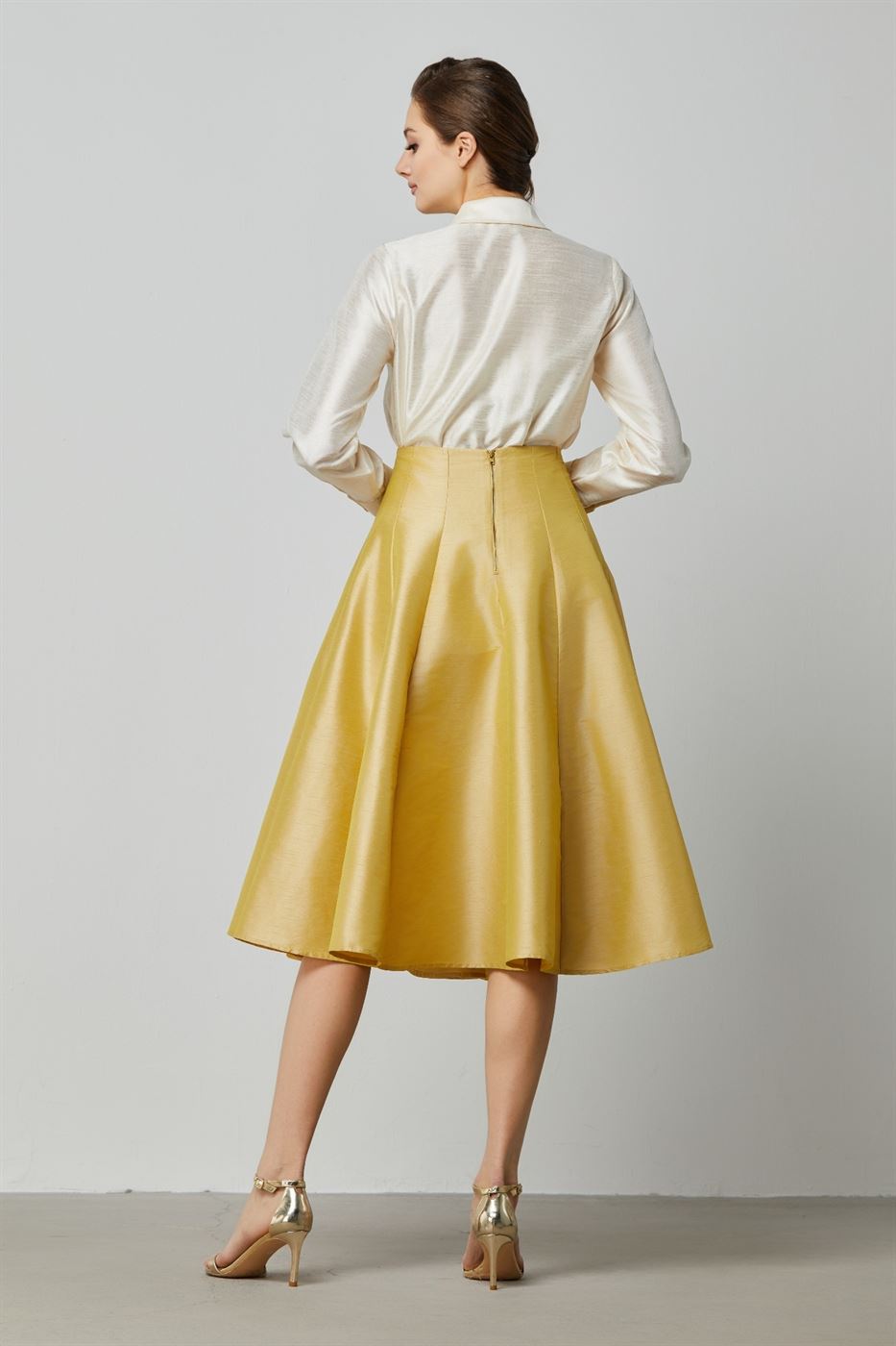 Full Shape Skirt In Taffeta - Femi9 EG