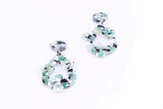 Embellished Drop Earrings - Femi9 EG