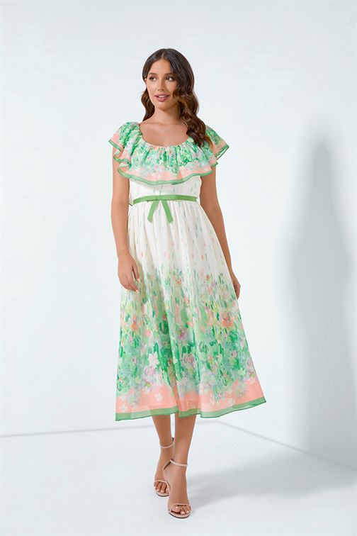 All Over Printed Dress - Femi9 EG