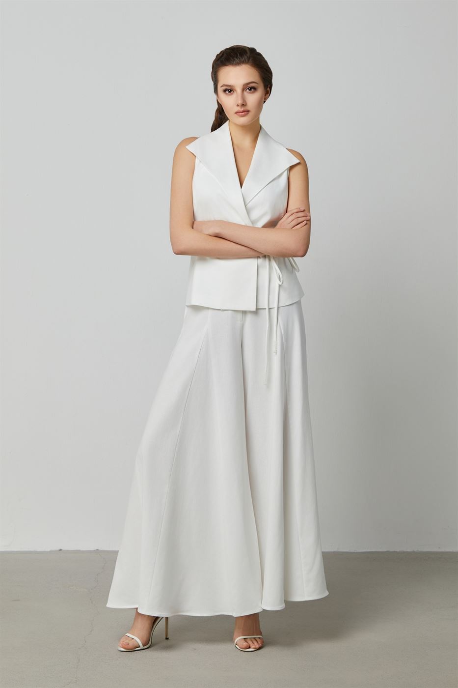 High Waist Straight Leg Pants - Femi9 EG