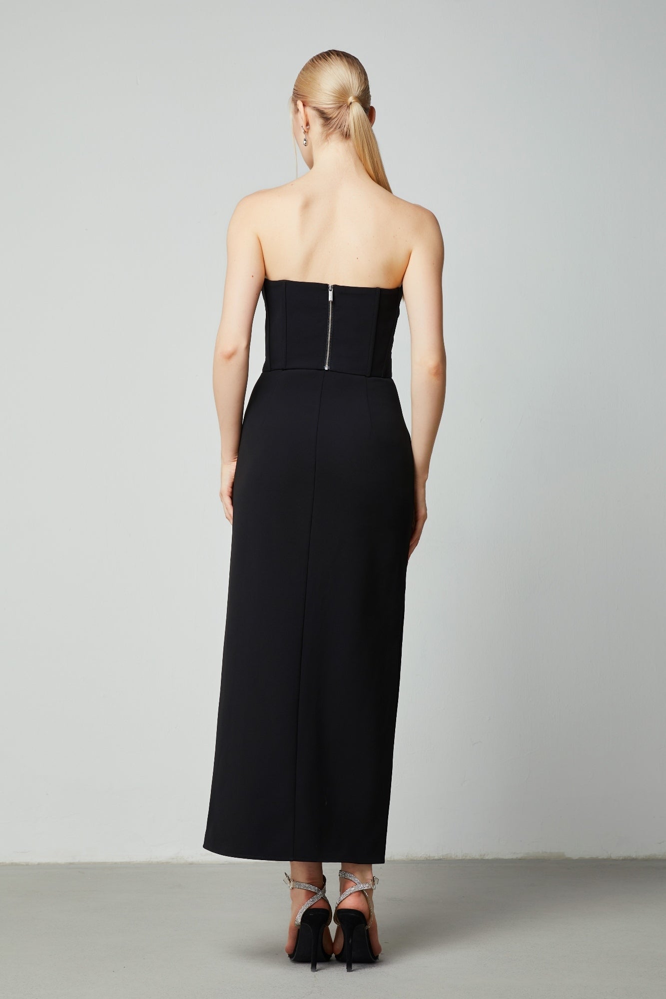 Column Embellished Skirt - Femi9 EG