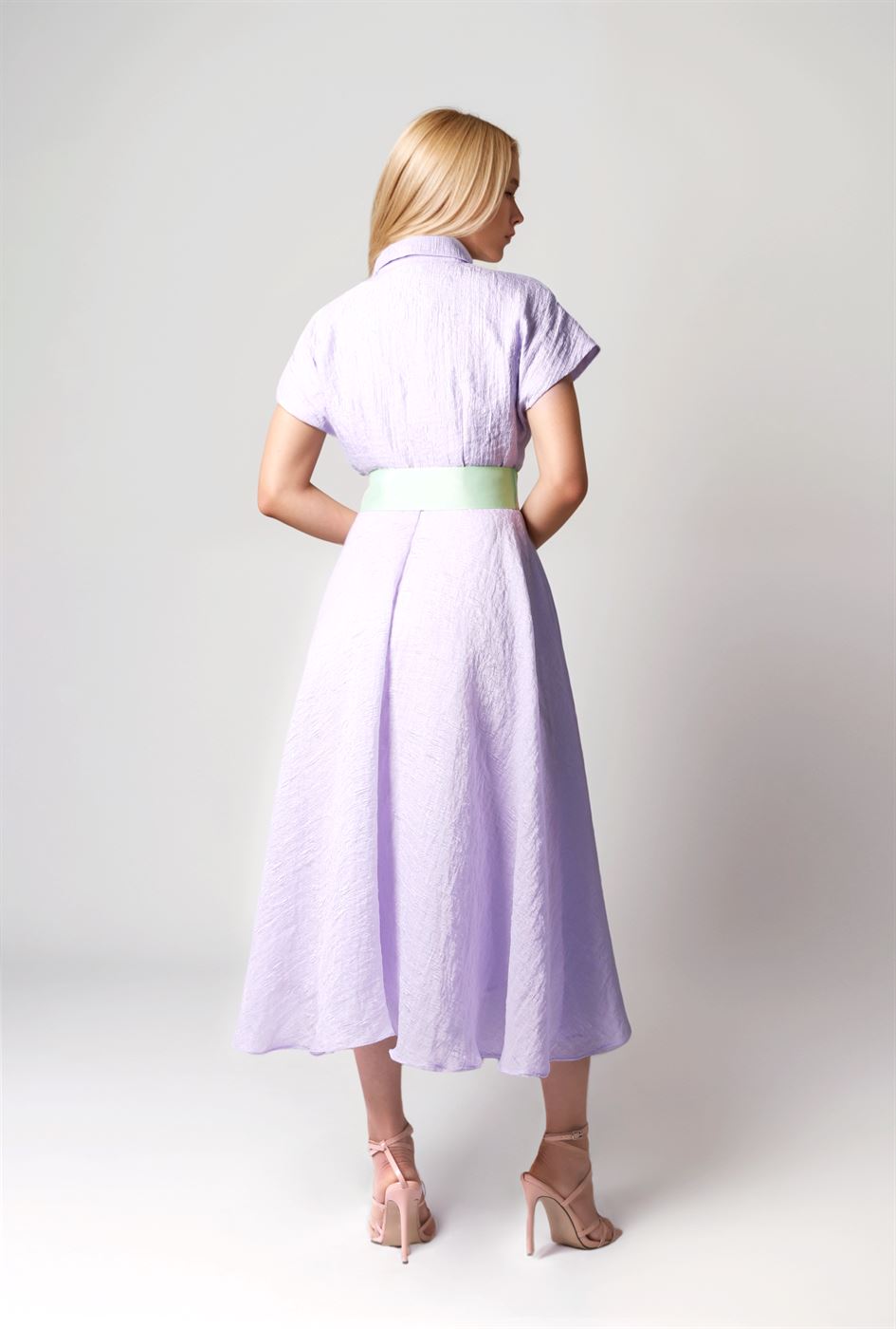Jacquard Shirt Dress - Femi9 EG