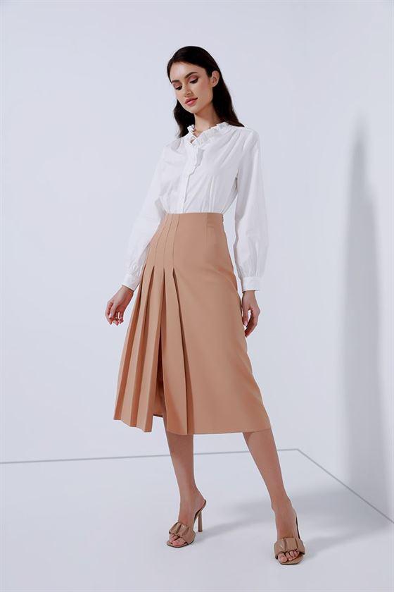 Side Pleats Skirt - Femi9 EG