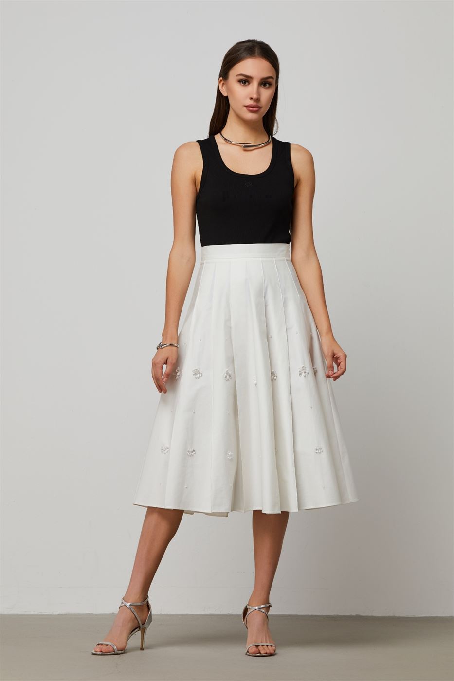 Midi Length Skirt - Femi9 EG