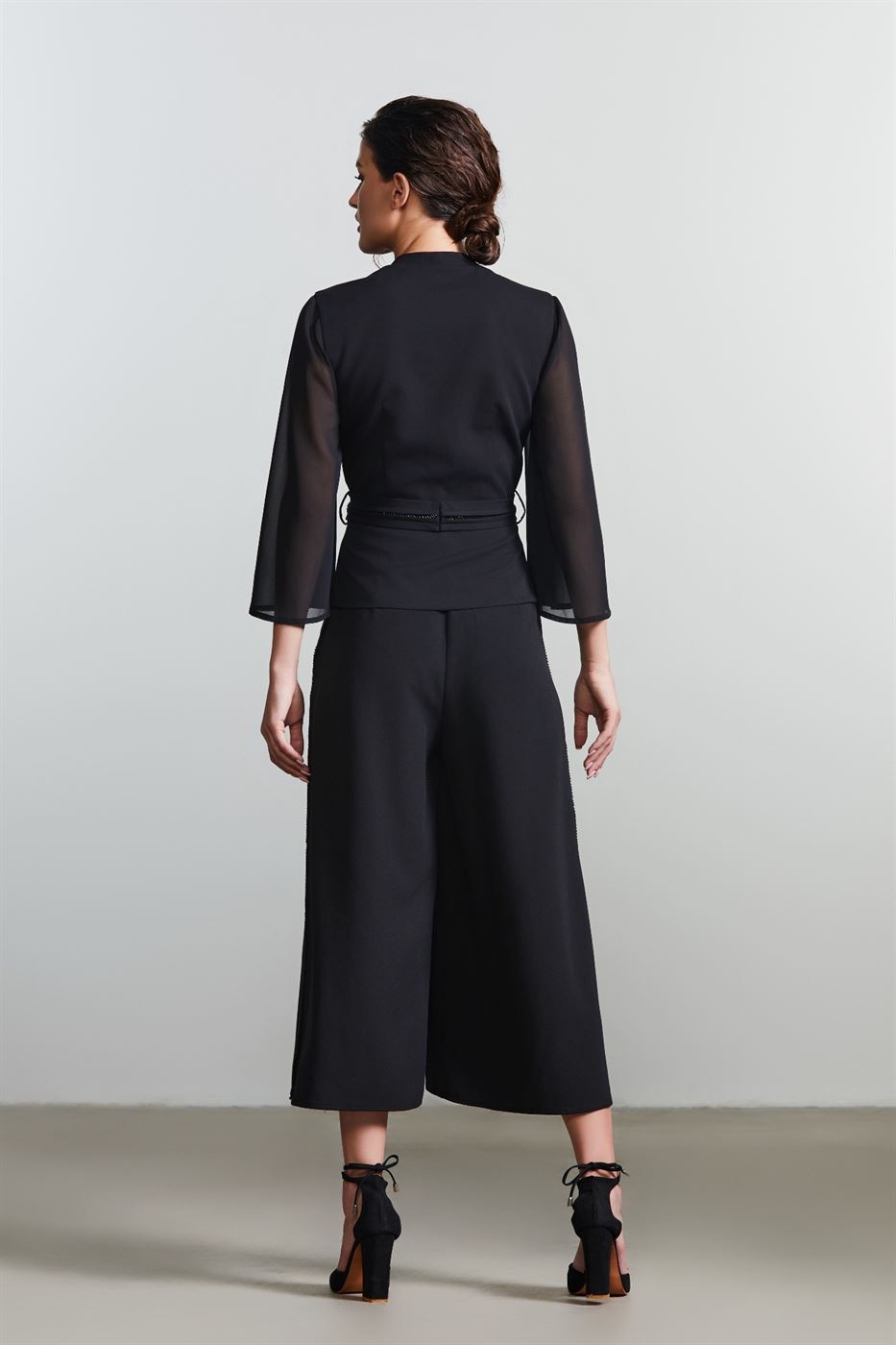 Culottes Embellished Pants - Femi9 EG
