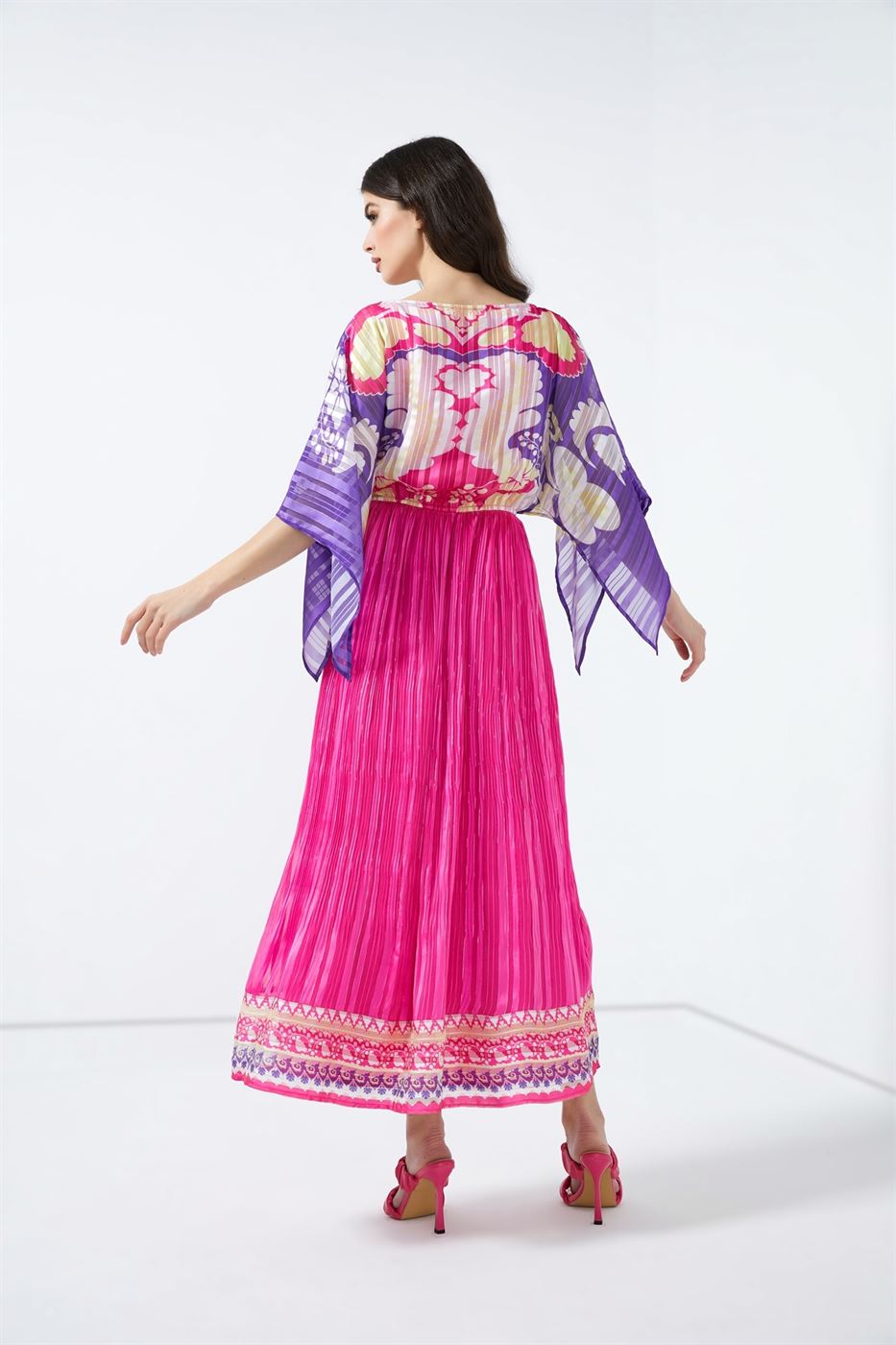 Kaftan With Placement Print - Femi9 EG