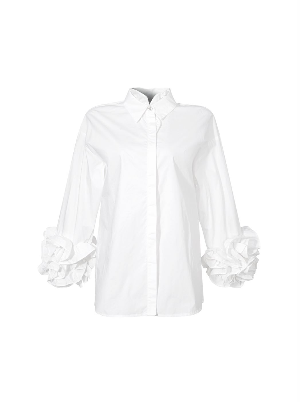 Ruffle Sleeves Shirt - Femi9 EG