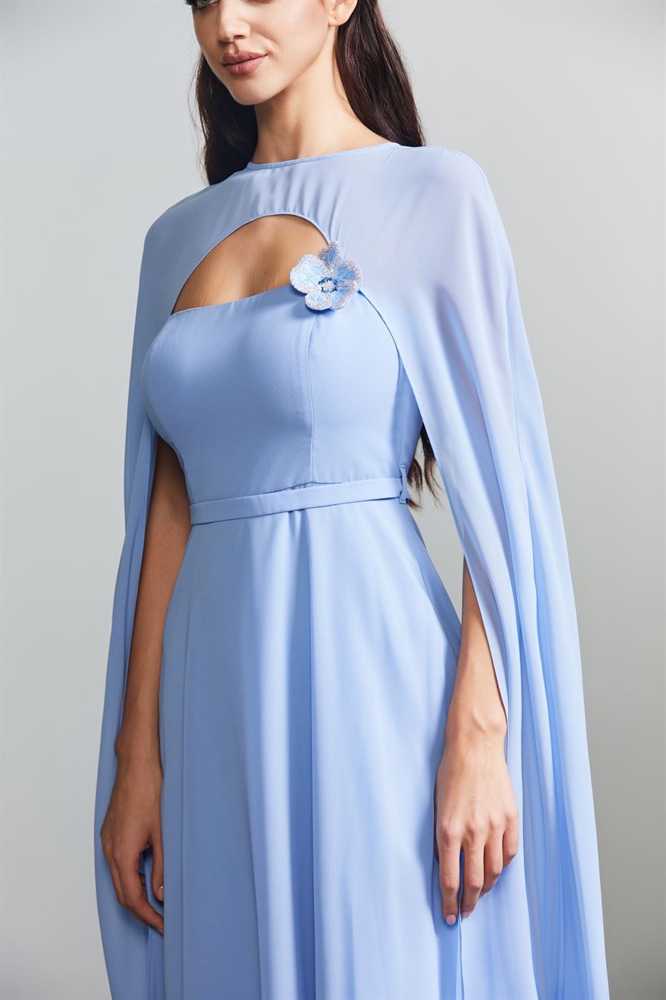 Chiffon Midi Dress - Femi9 EG