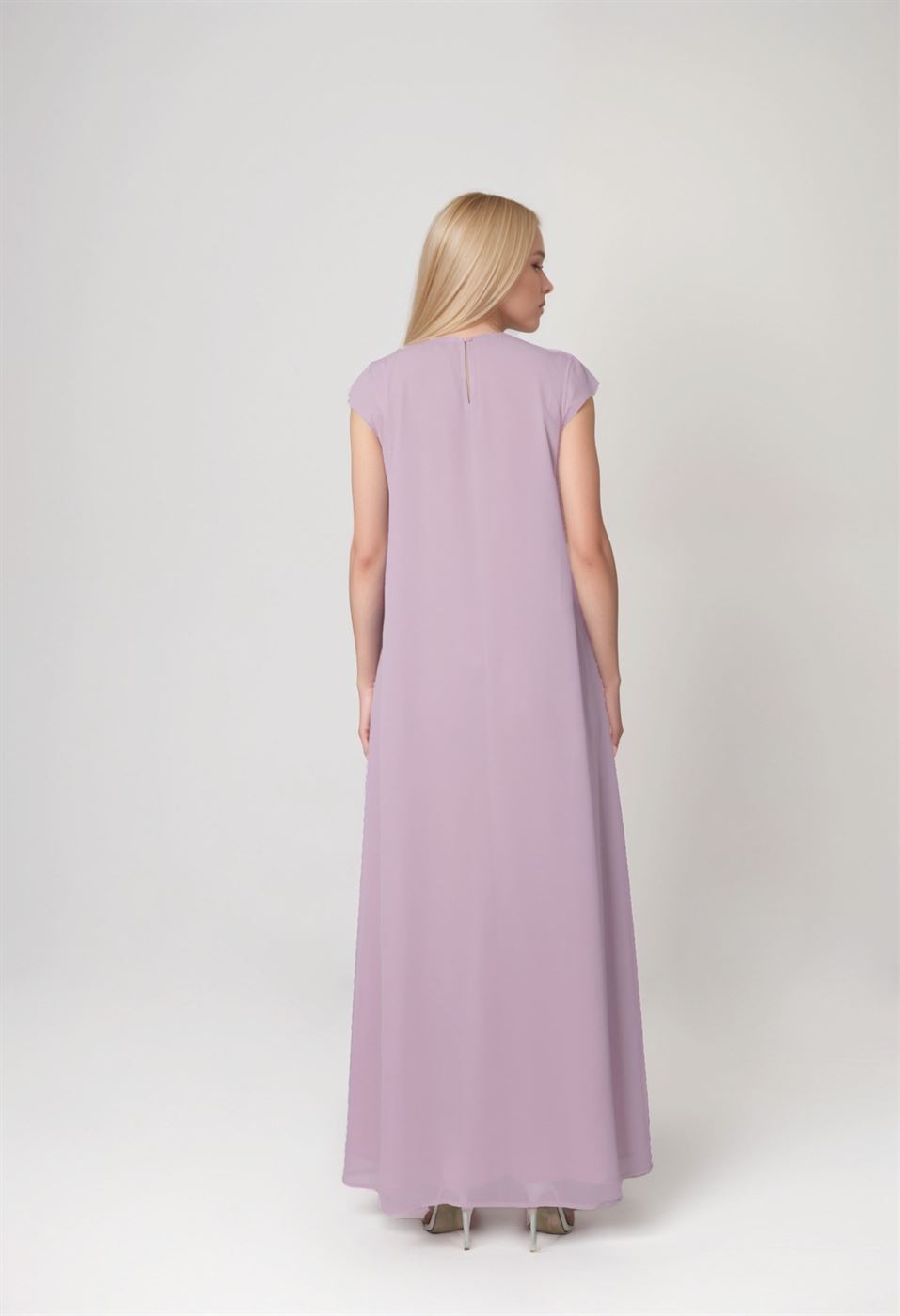 Pleated Full-Length Kaftan - Femi9 EG