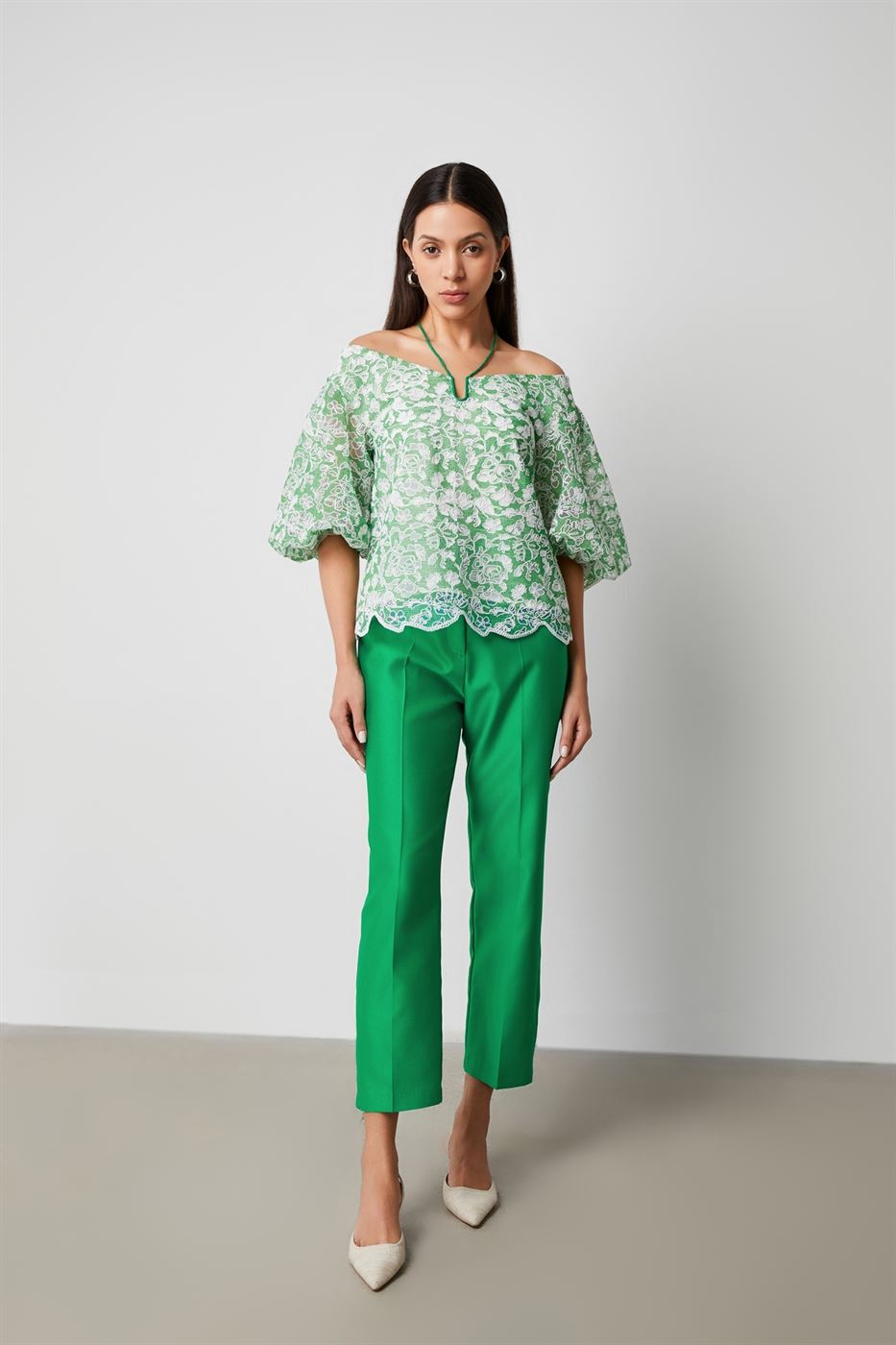 Cropped Leg Pants - Femi9 EG