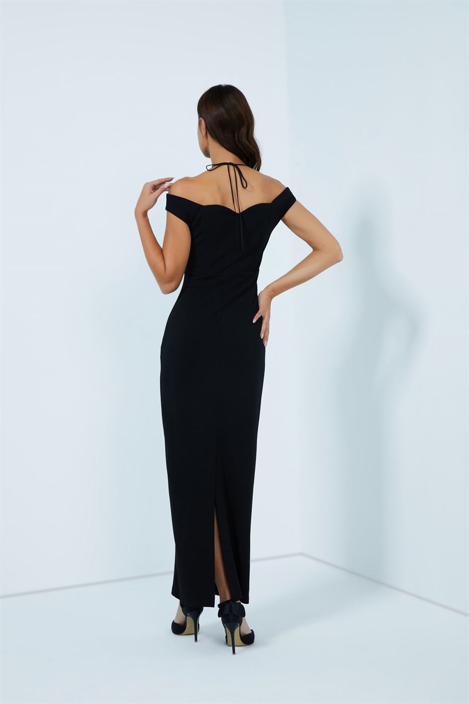 Lower Shoulder Dress - Femi9 EG