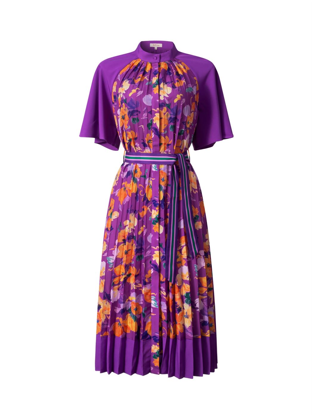 Printed Midi Length Dress - Femi9 EG