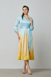 Midi Length Shirt Dress - Femi9 EG