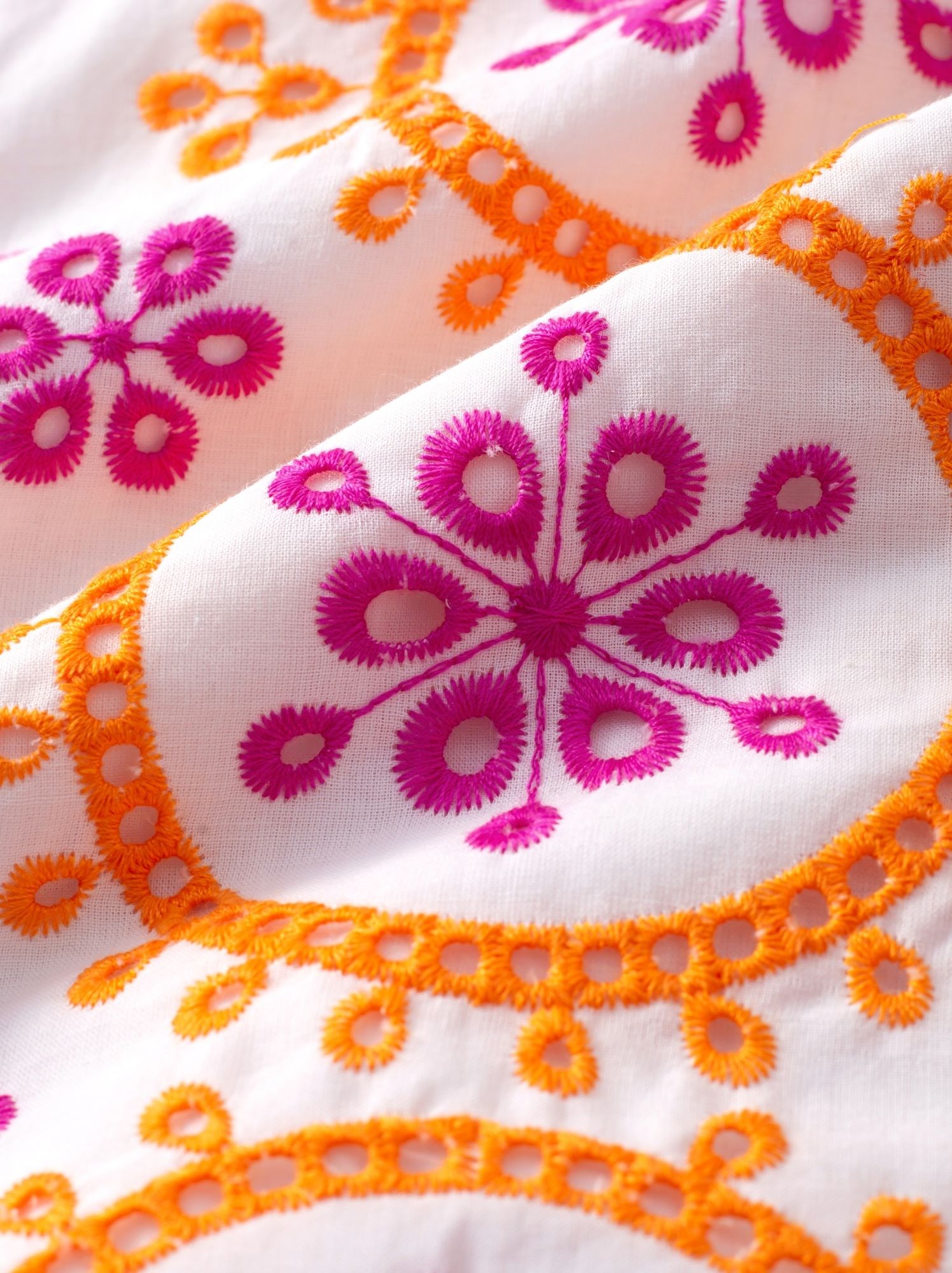 Cotton Embroidery Dress - Femi9 EG