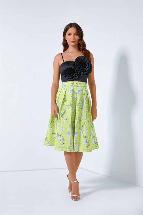3D Flower Cropped Top - Femi9 EG