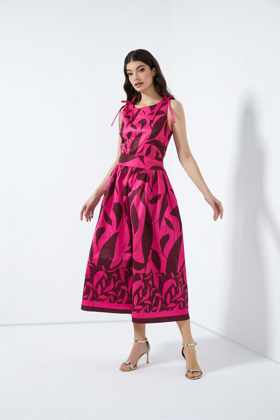 Printed A Shape Skirt - Femi9 EG