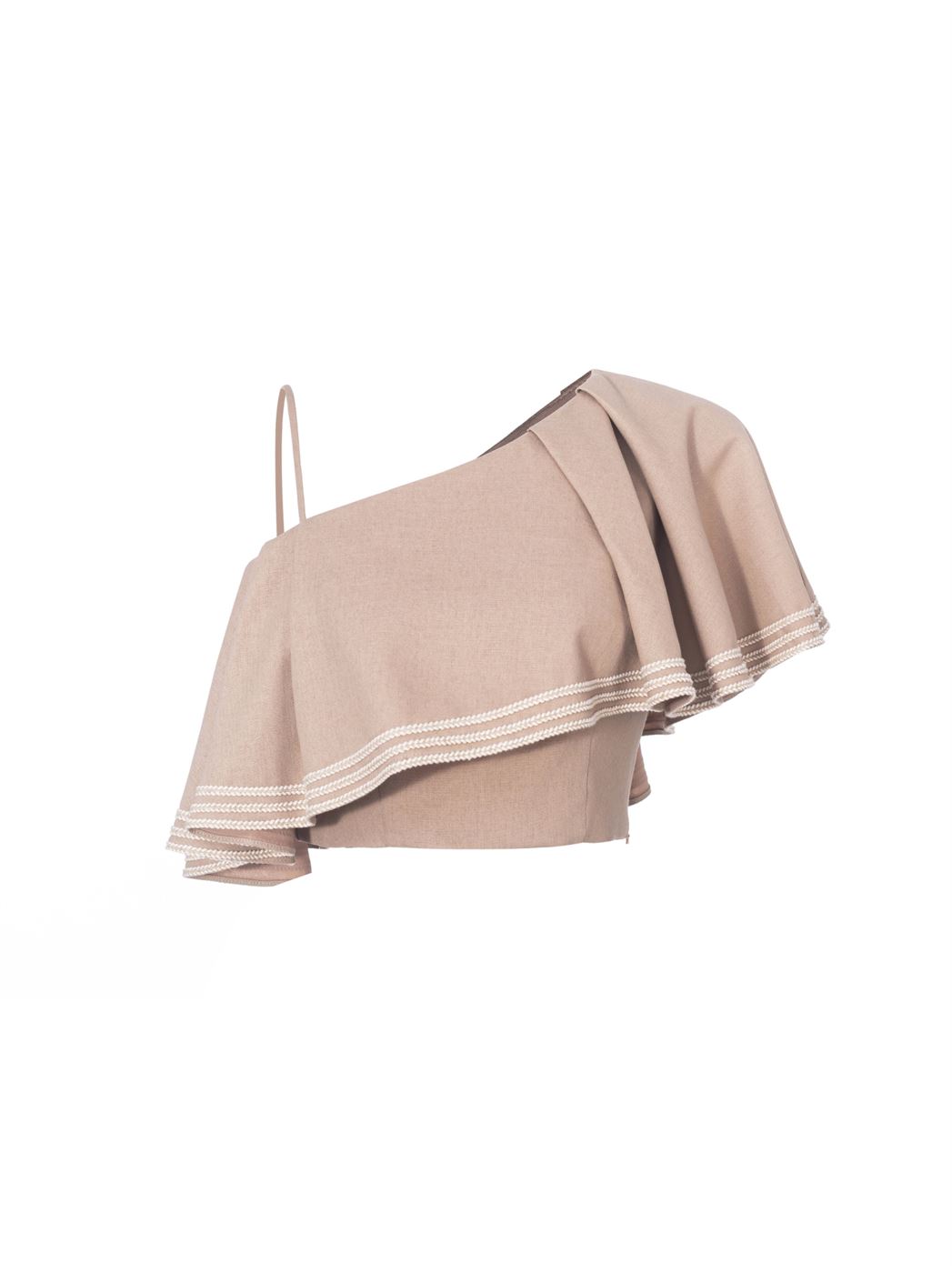 Asymmetric Ruffle Top - Femi9 EG
