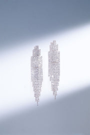 Statement Earrings With Fringe Detail - Femi9 EG